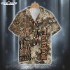 Deer Hunting Shirt Hunting Skull Camo Pattern Backgroundt Hawaiian Shirt Adult Full Print